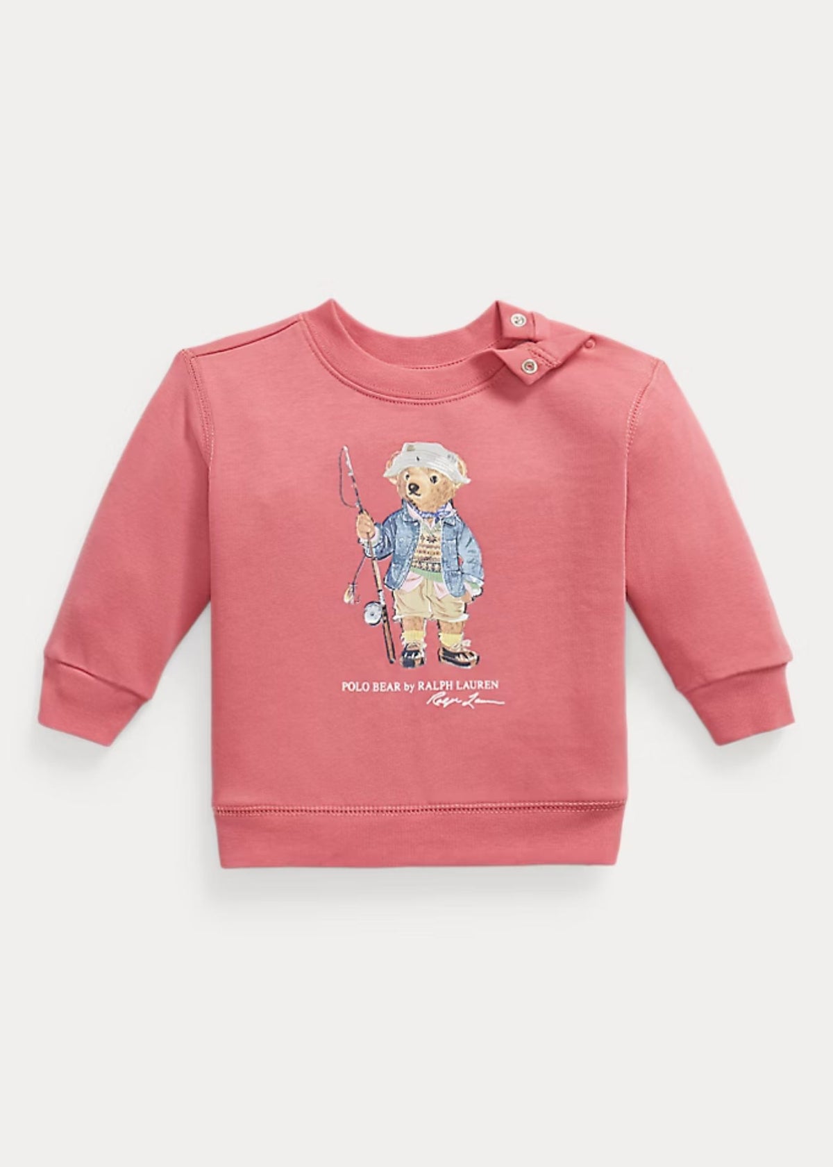Buzo Polo Bear Rosa