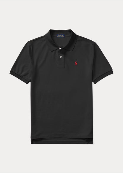 Polo Clasic Bordado Negro