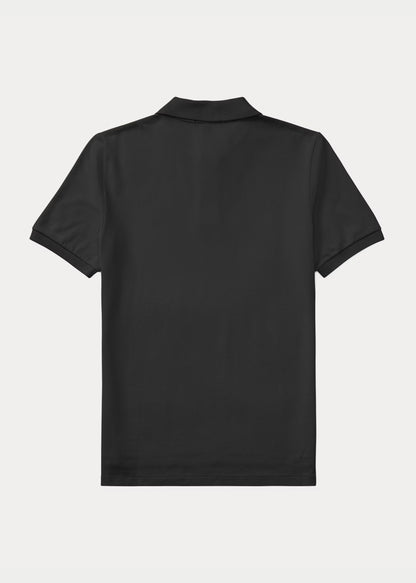 Polo Clasic Bordado Negro