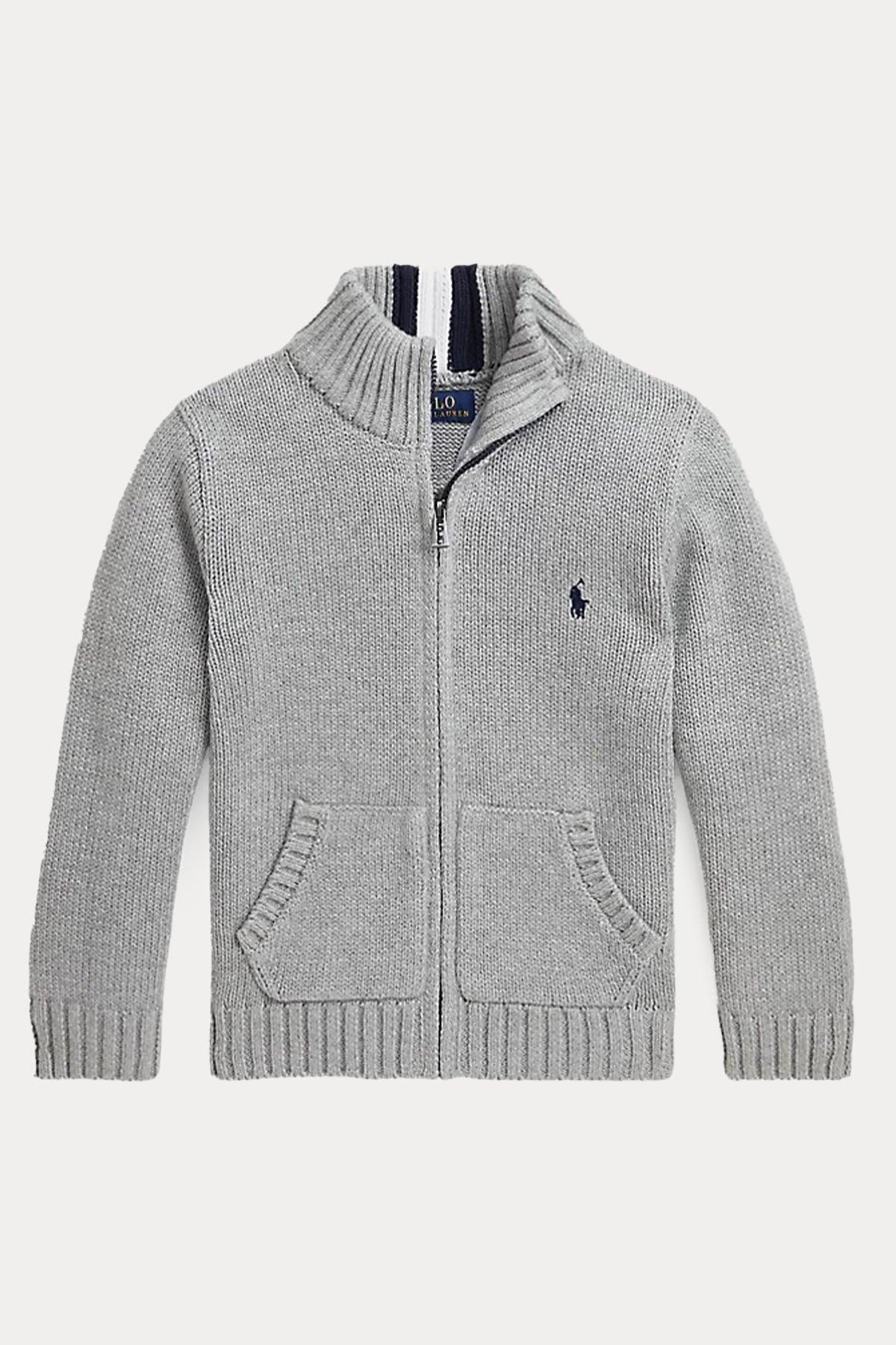 Sweater Gris Tejido Niño