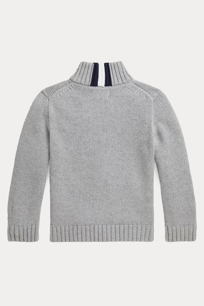 Sweater Gris Tejido Niño