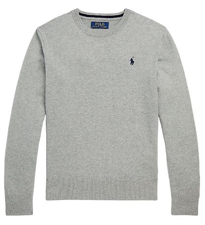 Sweater Gris Cuello Redondo Niño