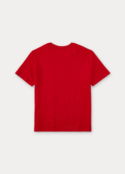 Camiseta Roja Manga Corta Niño