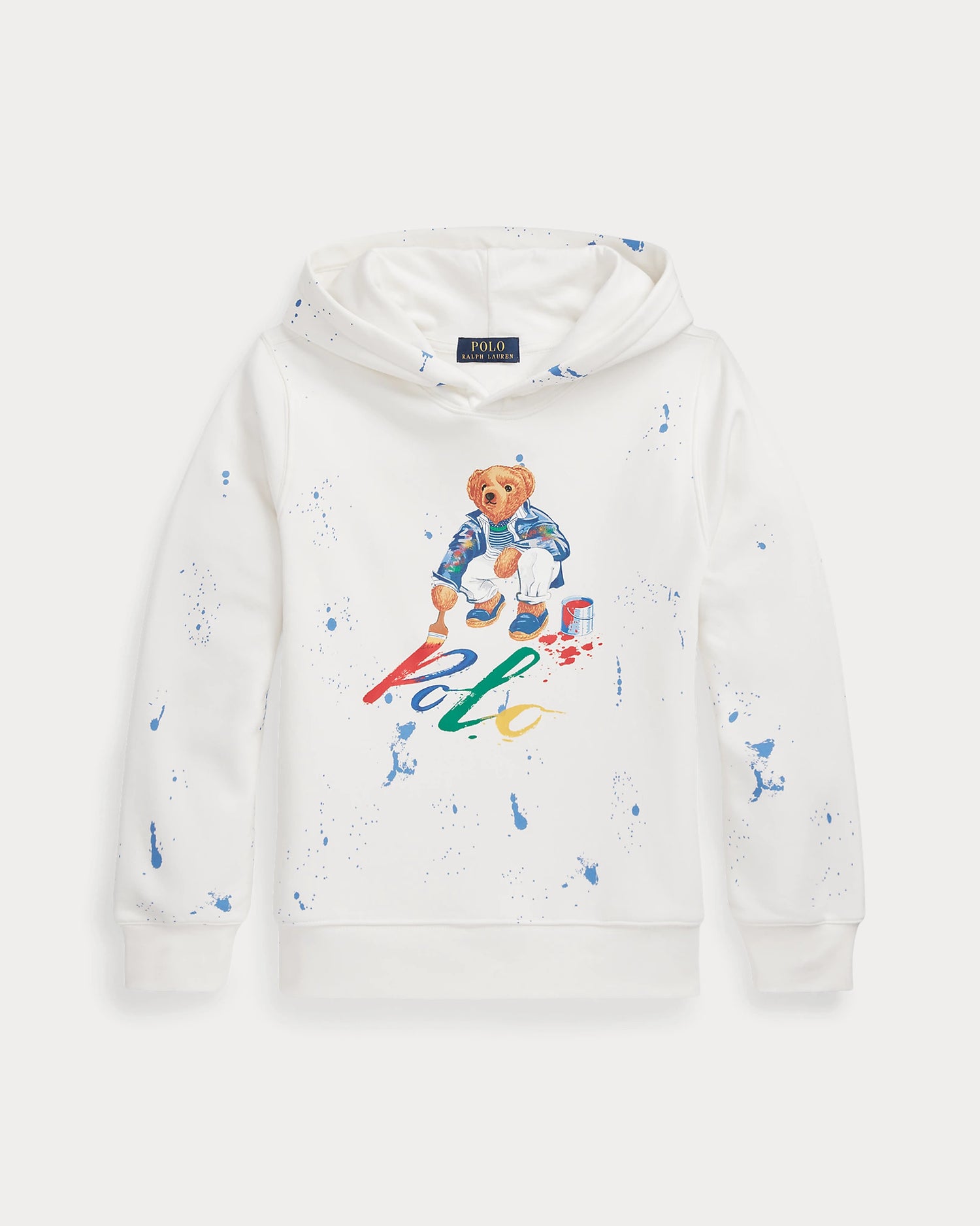 Buzo Blanco Hooded Polo Bear Niño