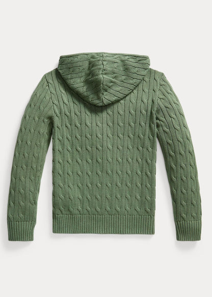 Cárdigan Tejido Algodón Verde Menta