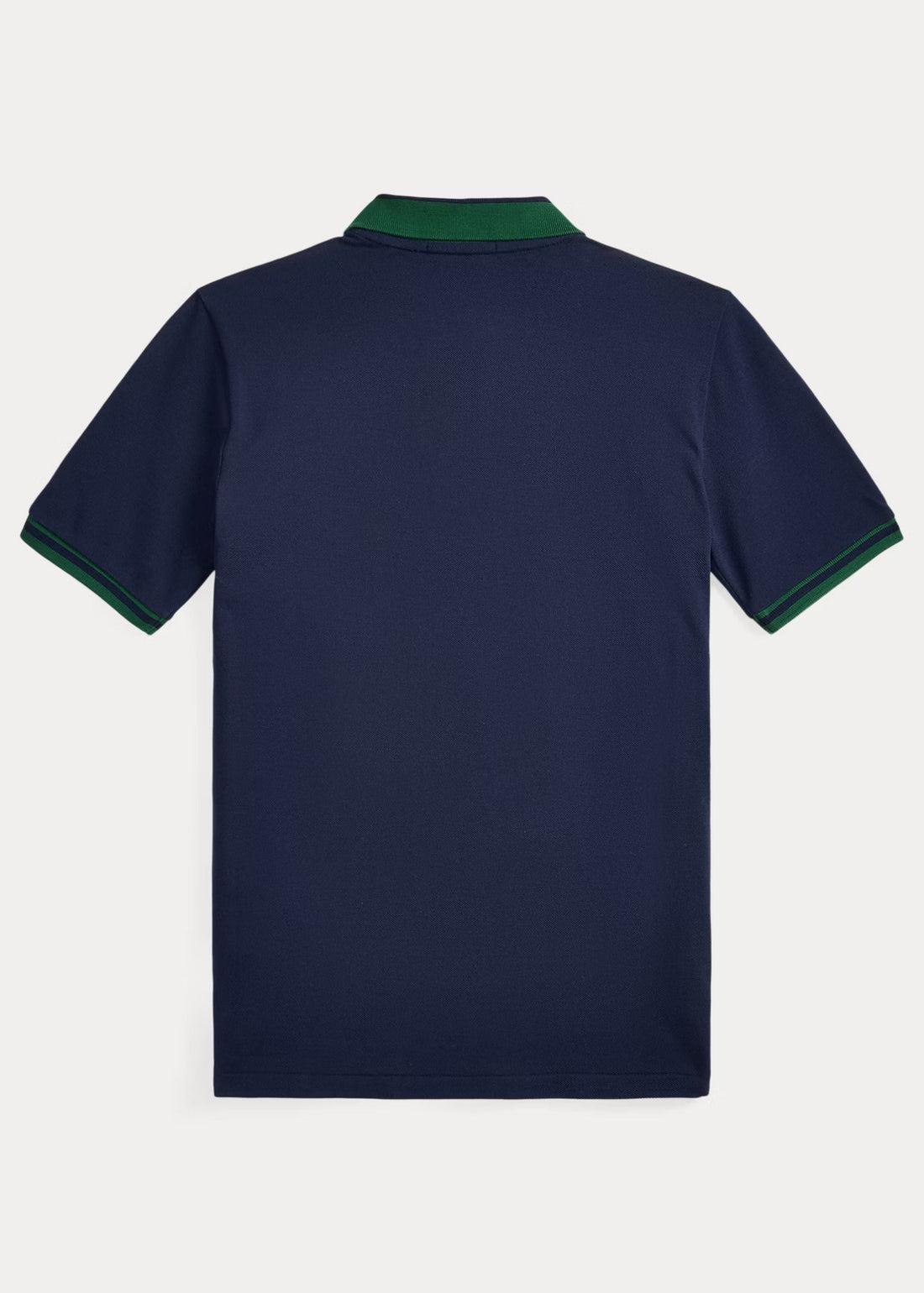 Polo Azul Mesh Algodón Polo Bear