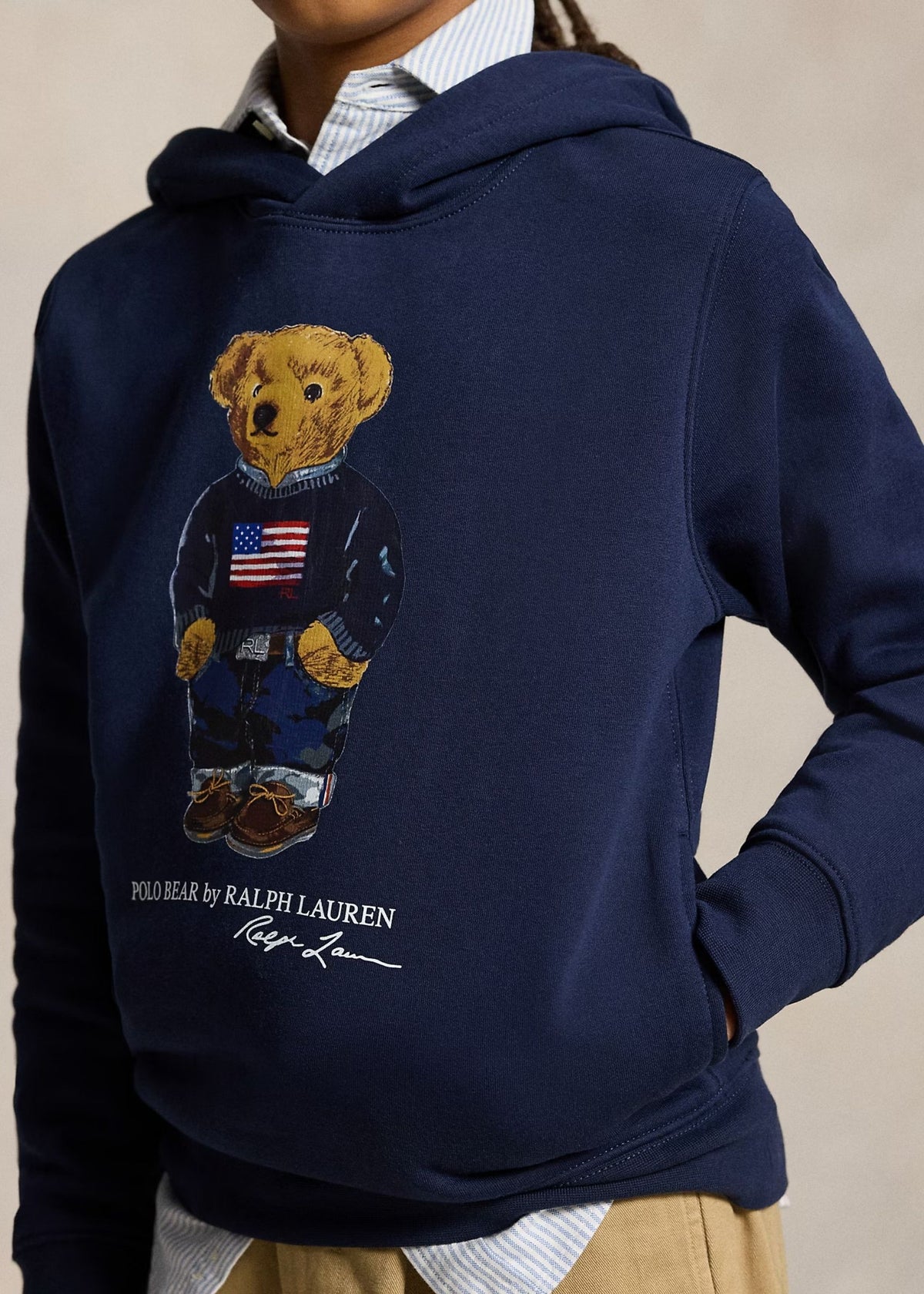 Hoodie Polo Bear Azul