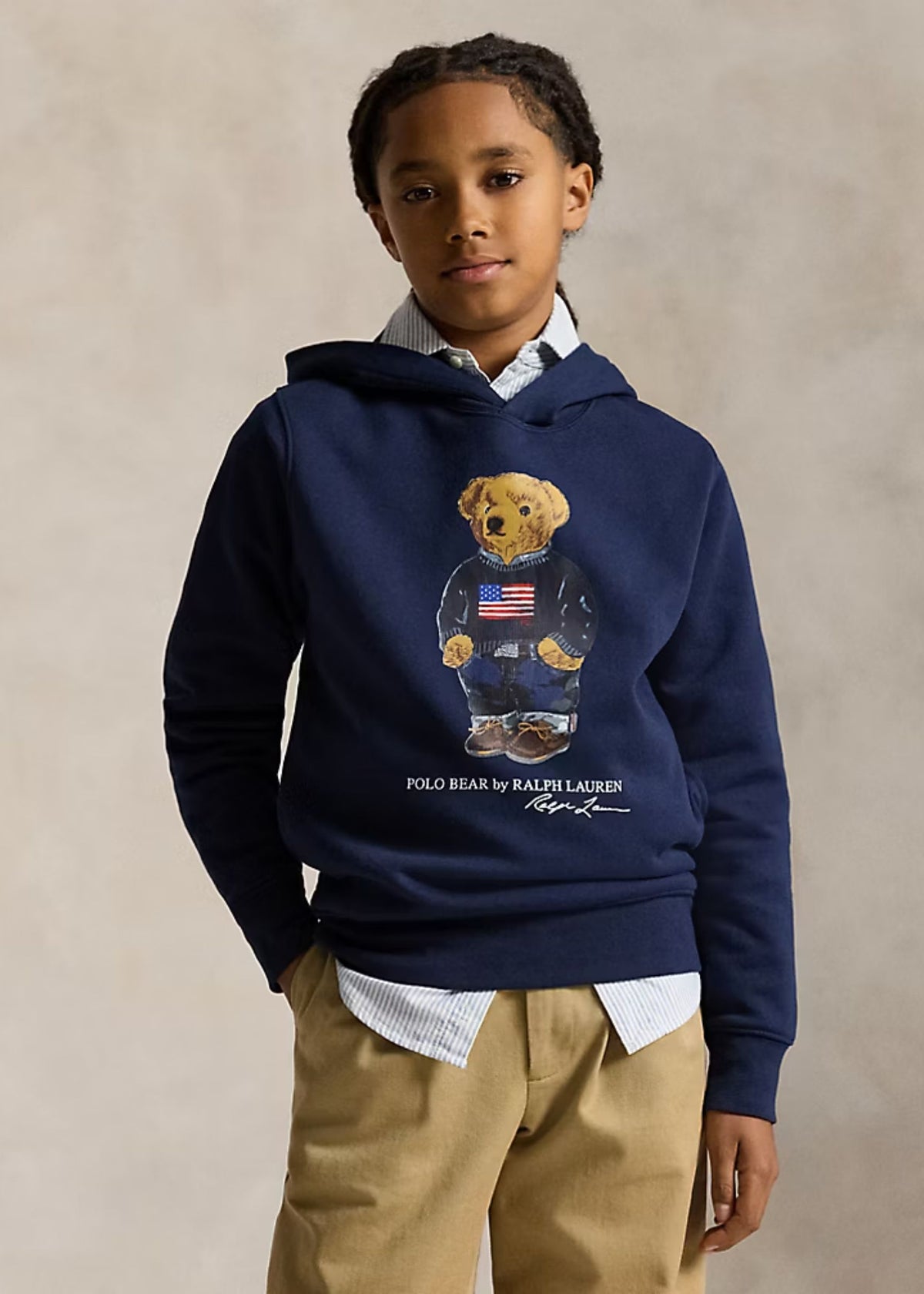 Hoodie Polo Bear Azul