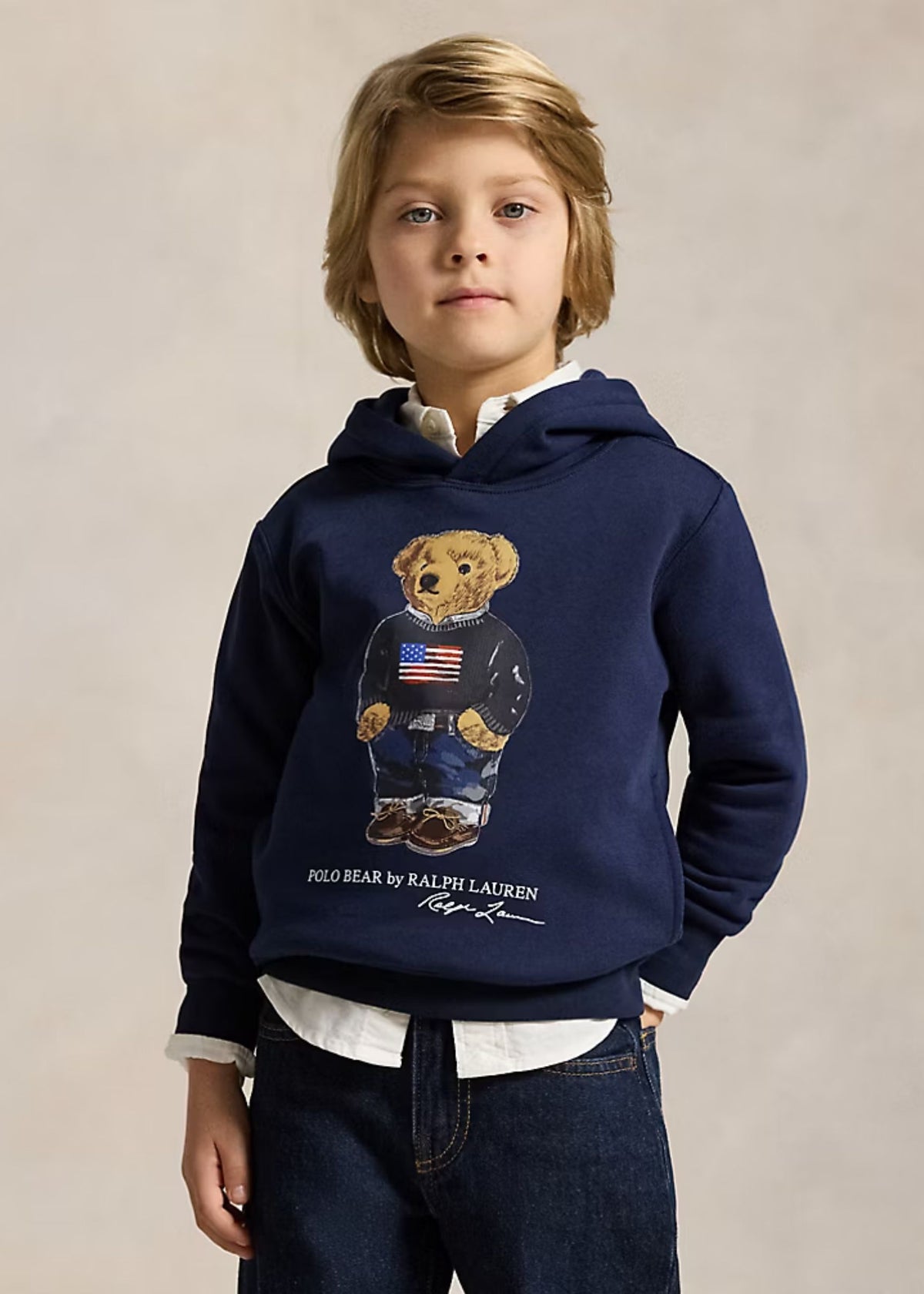 Hoodie Polo Bear Azul