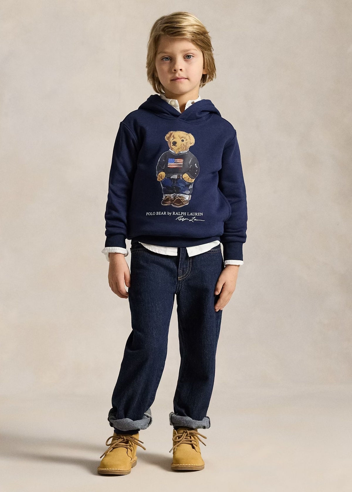 Hoodie Polo Bear Azul
