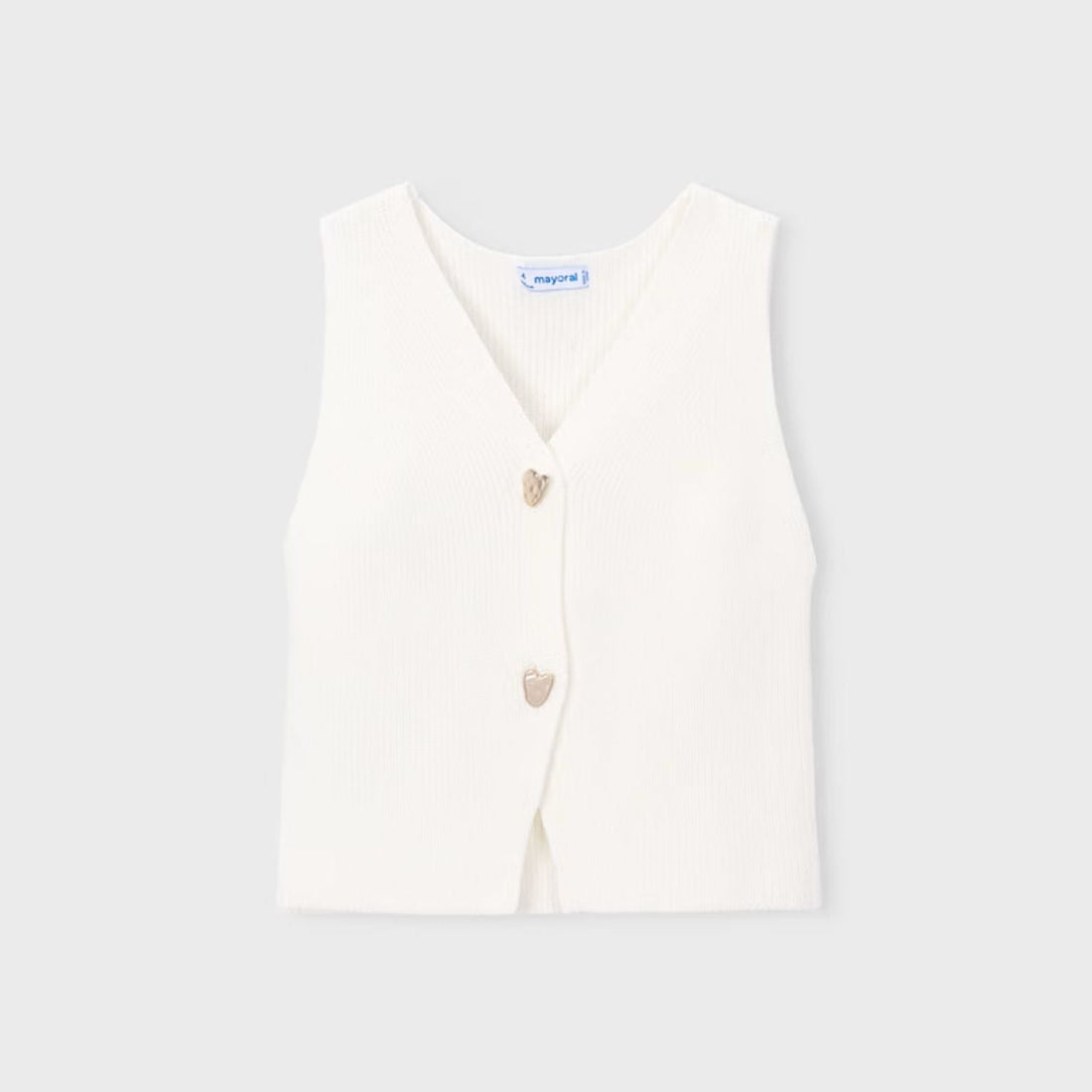 Chaleco Tricot Marfil