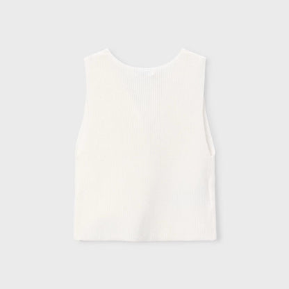 Chaleco Tricot Marfil
