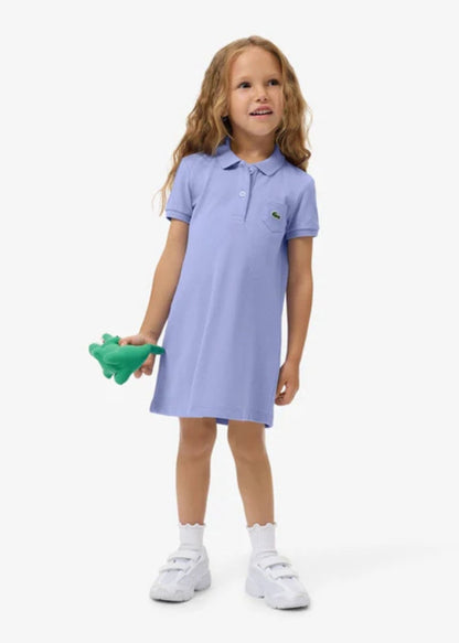 Vestido Polo Piqué Azul