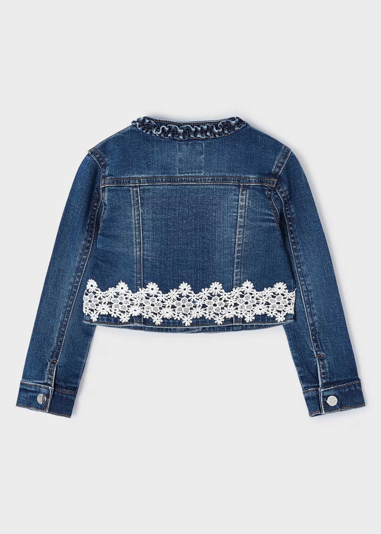 Chaqueta Jean Cropped Fantasía Niña