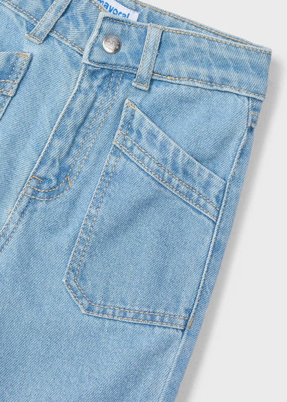Jeans Mom Fit Bleach