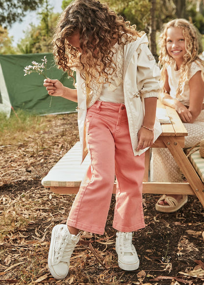 Pantalón Wide Leg Salmón
