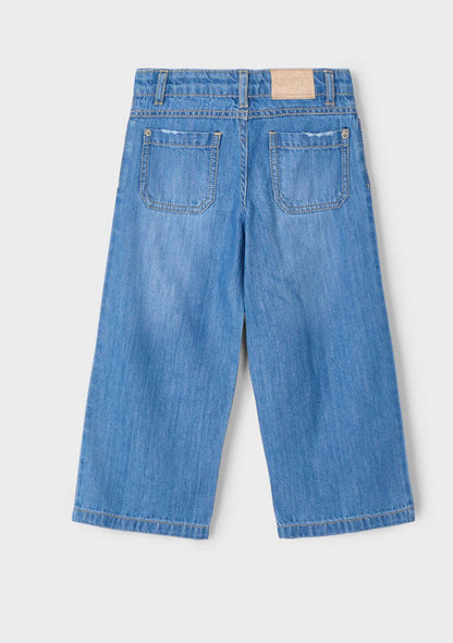 Jeans Wide Leg Botones