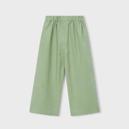 Pantalón Botones Musgo