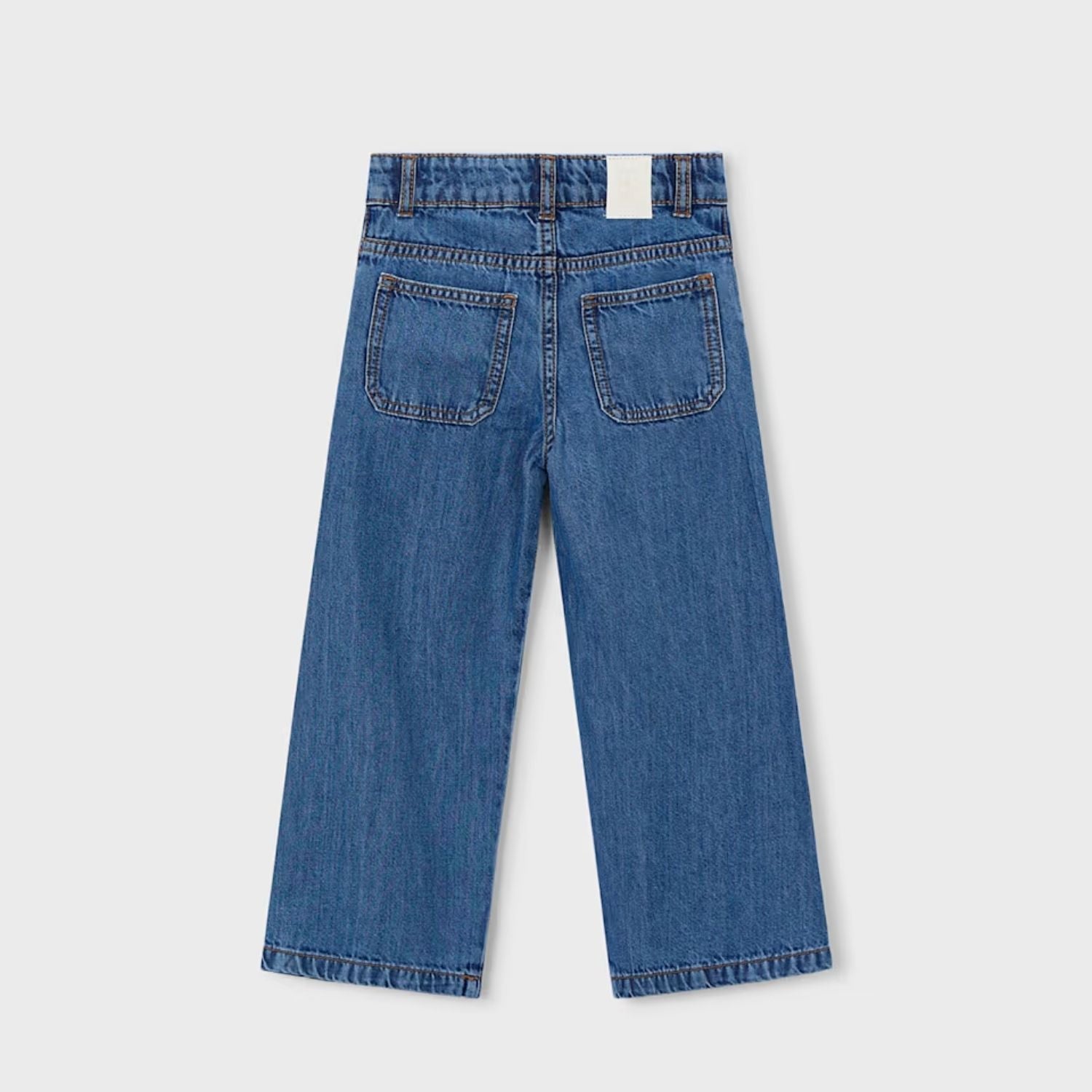 Jeans Wide Leg Fluido Oscuro