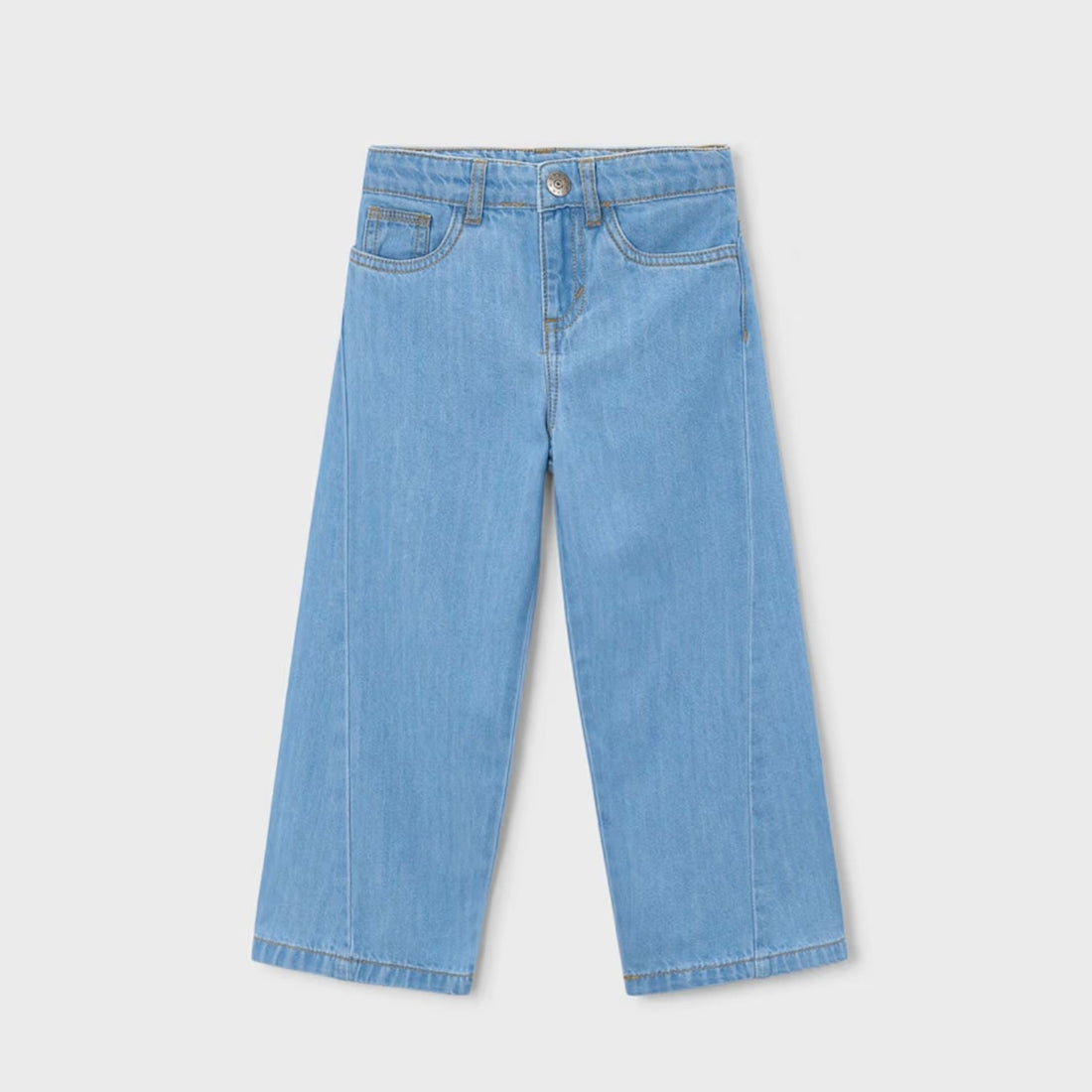 Jeans Wide Leg Fluido Claro