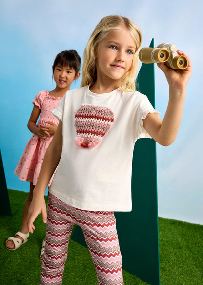 Set Boho Leggings Flare &amp; Camiseta