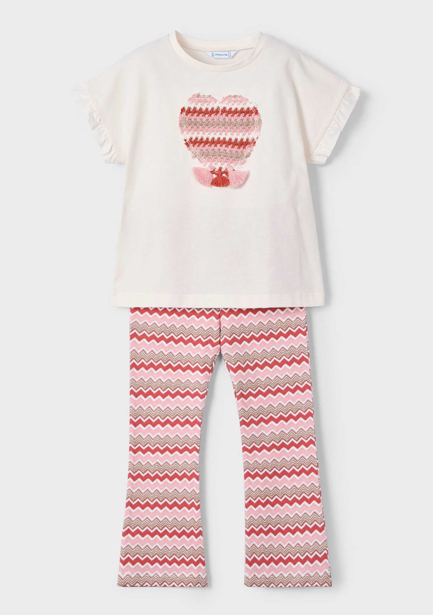 Set Boho Leggings Flare &amp; Camiseta