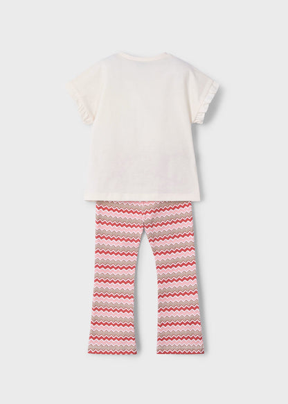Set Boho Leggings Flare &amp; Camiseta