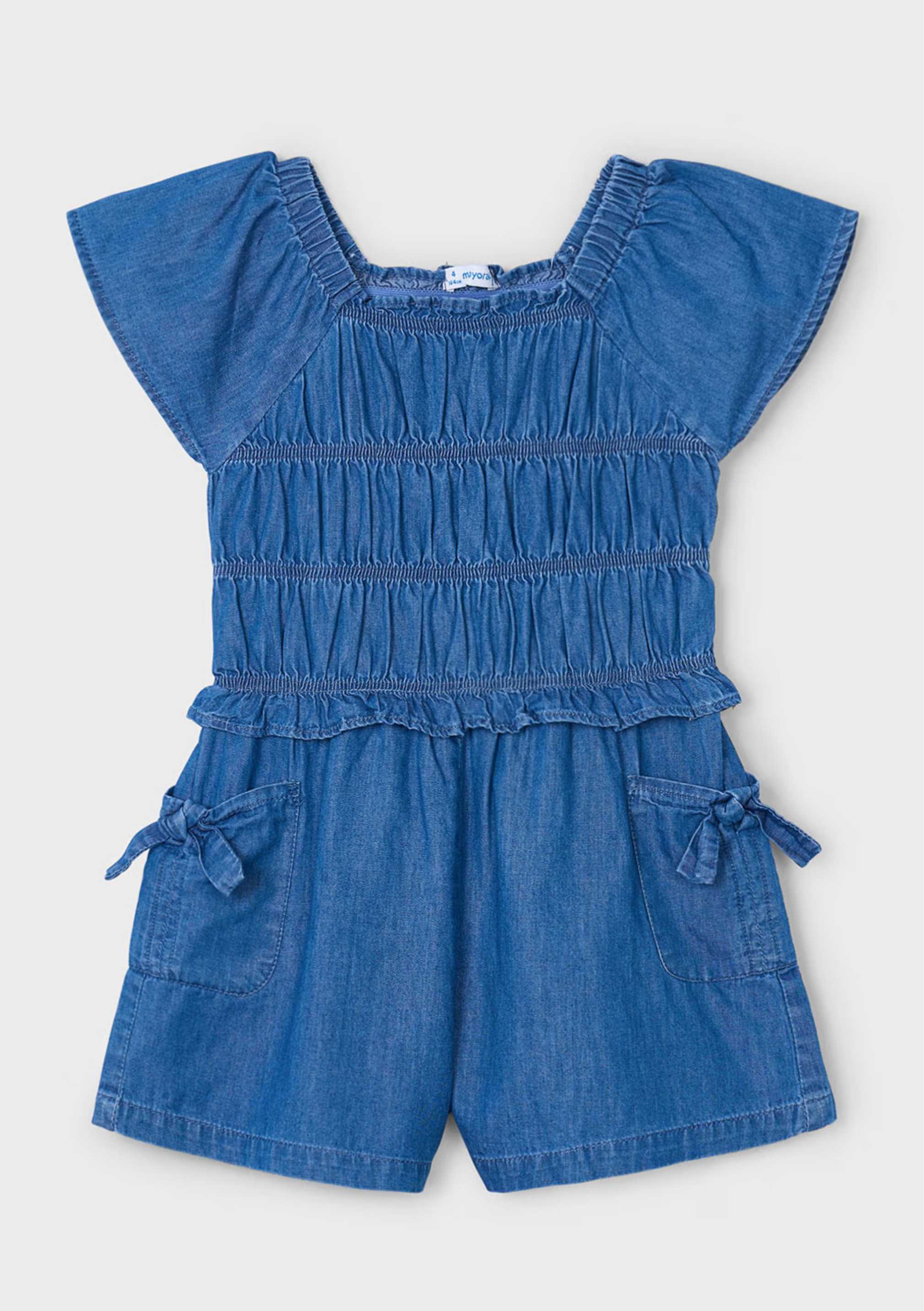 Jumpsuit Smock Corto Denim