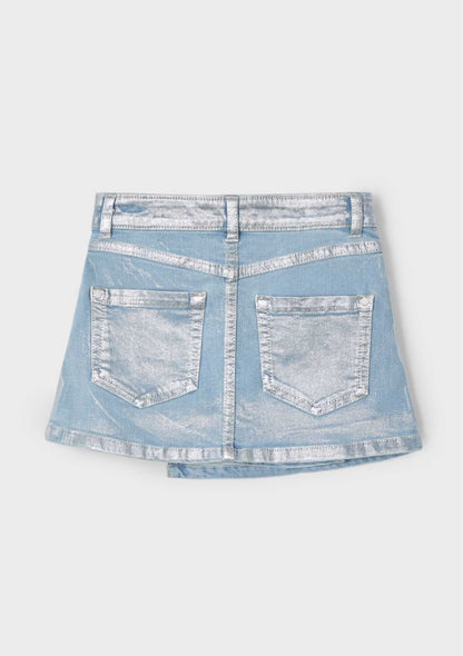 Falda Denim Bleach Foil  Tablas
