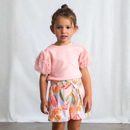 Falda Short Ceremonia Blossom
