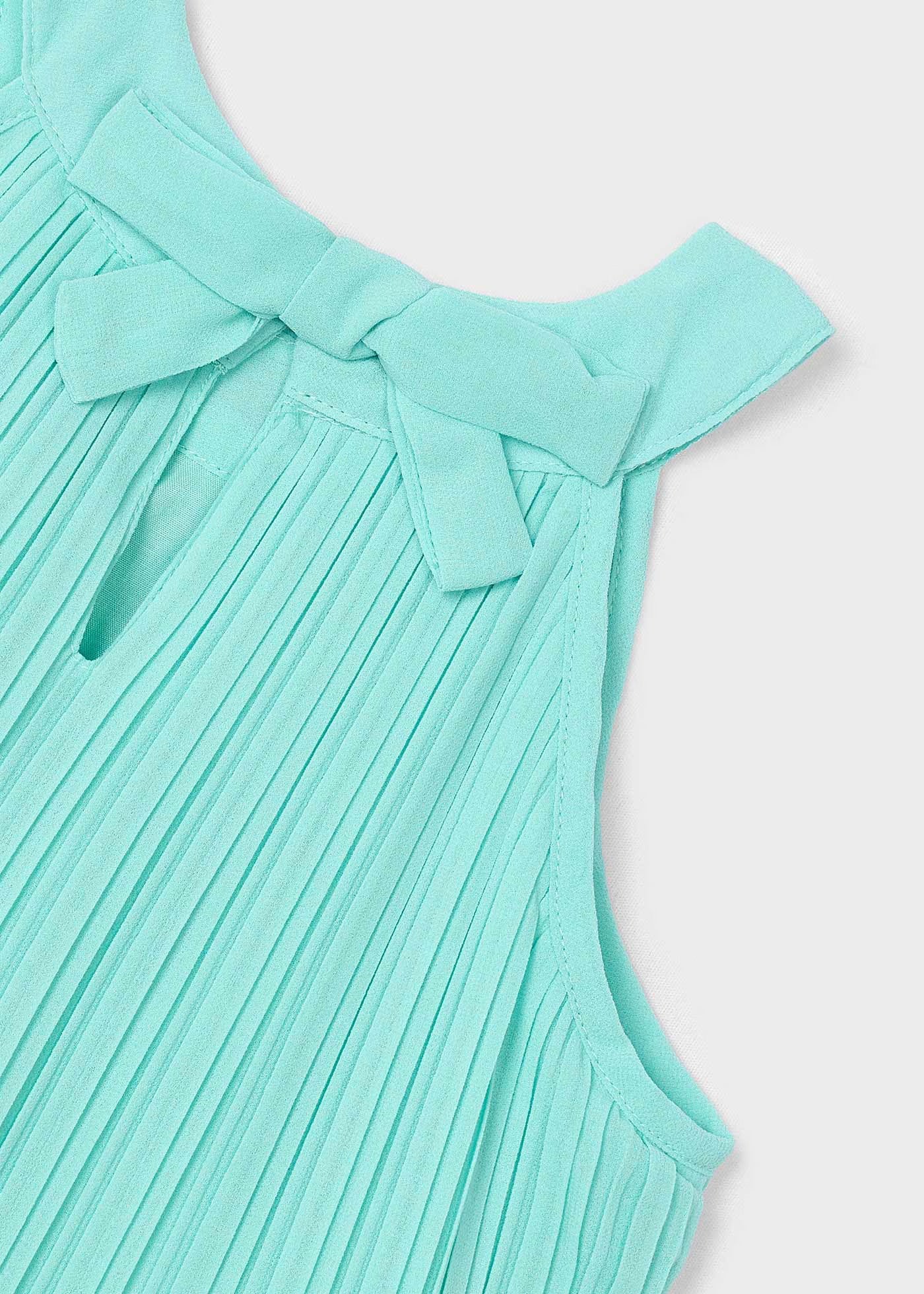 Vestido Plisado Agua