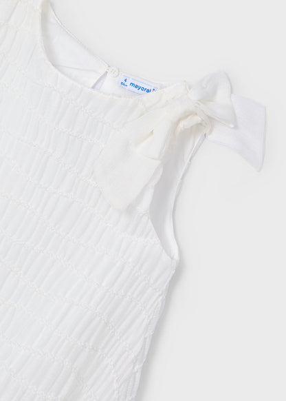 Vestido Globo Blanco
