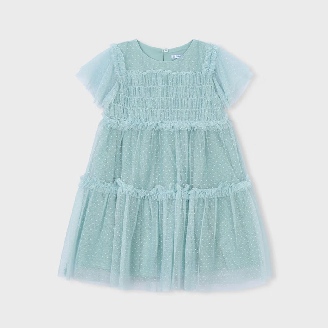 Vestido Tul Plumeti Lago
