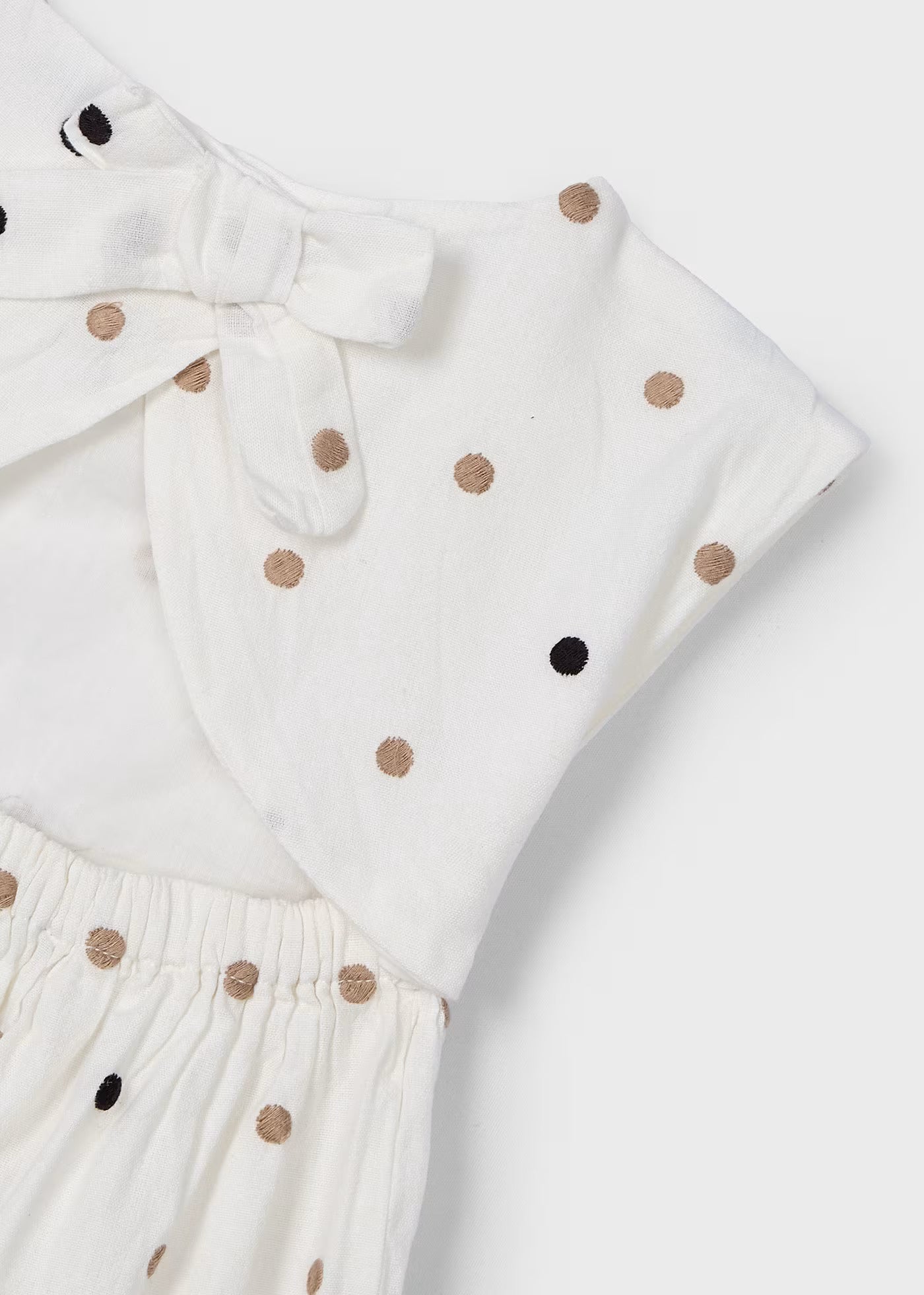 Vestido Algodón Polka Dot Toffe