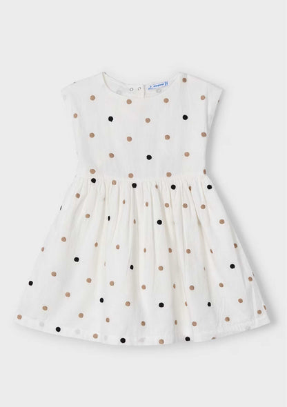 Vestido Algodón Polka Dot Toffe
