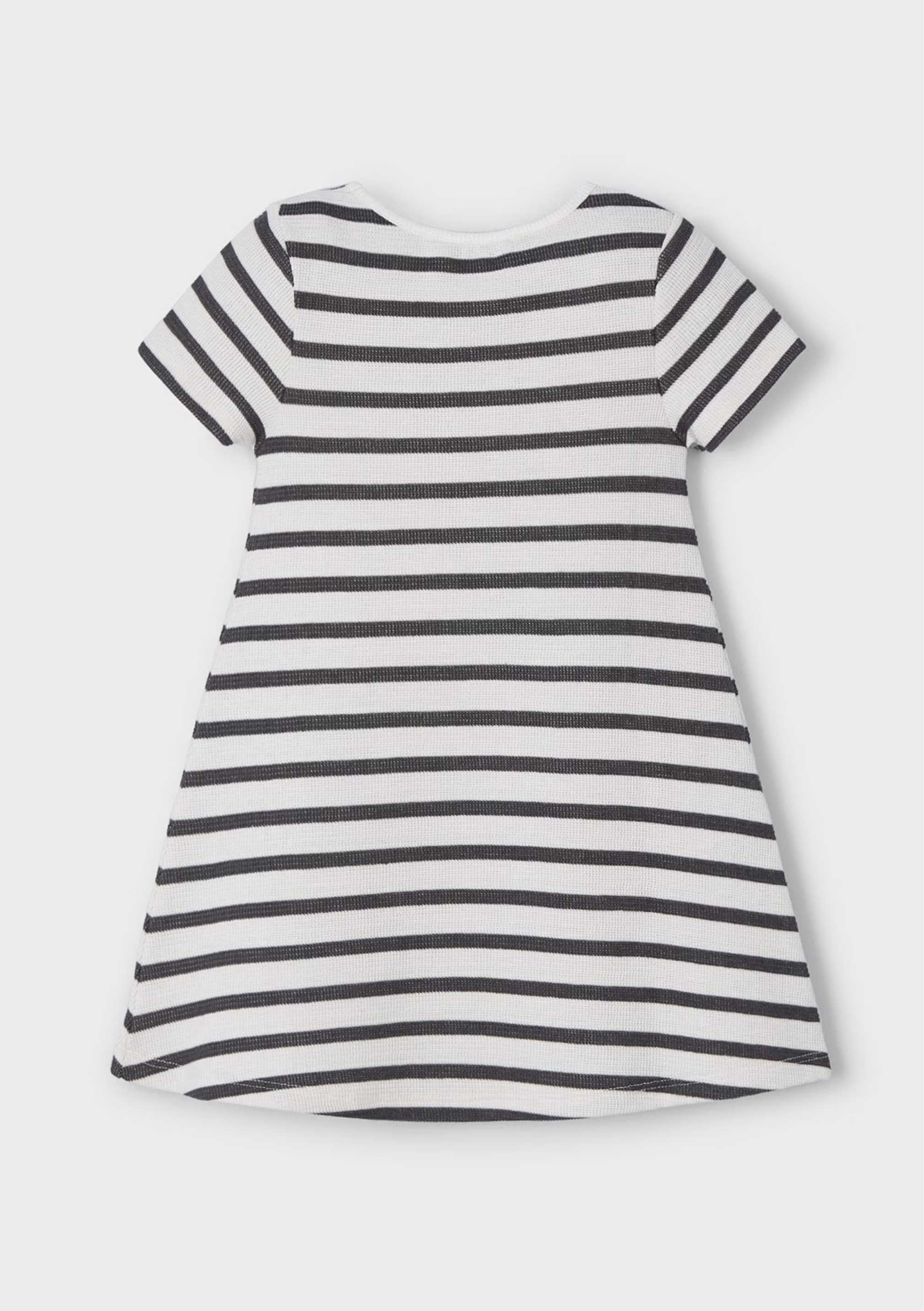 Vestido Rayas Antracita