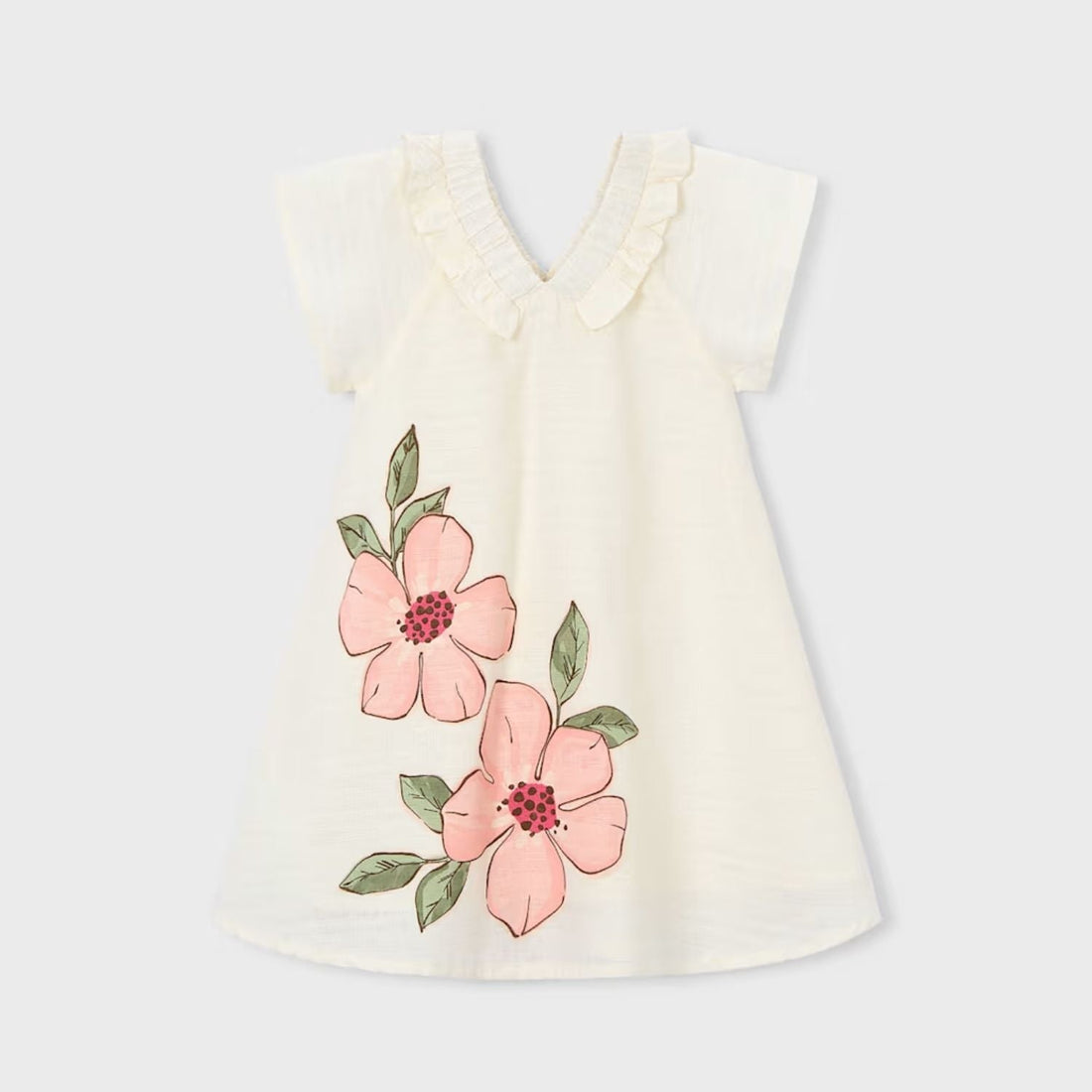 Vestido Floral Art Lino
