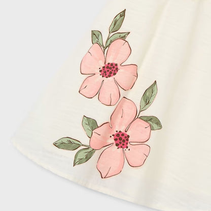 Vestido Floral Art Lino