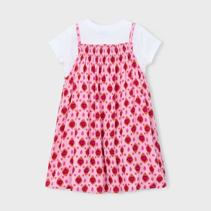 Vestido Combinado Tribal Hearts Candy