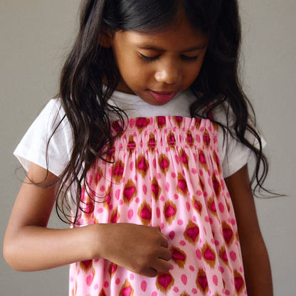 Vestido Combinado Tribal Hearts Candy