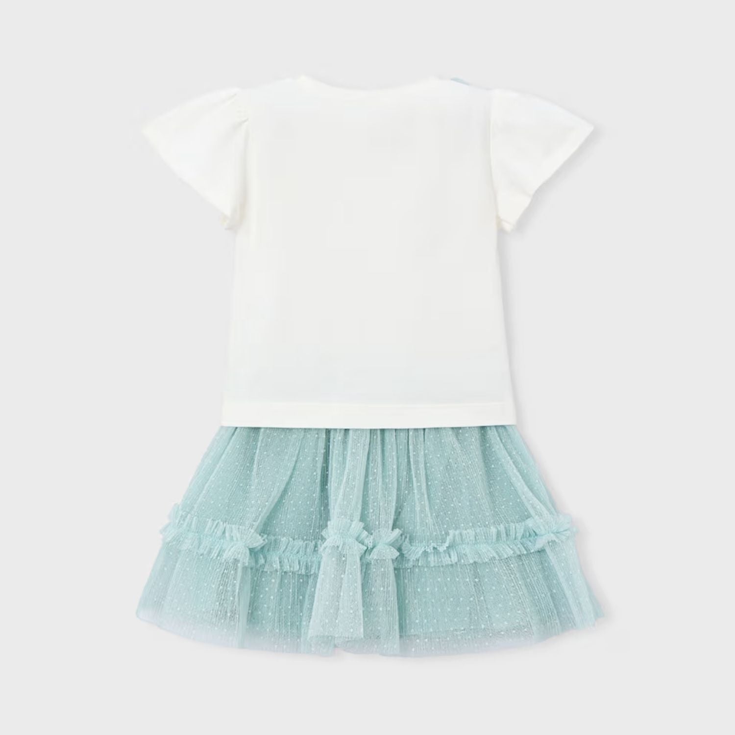 Set Camiseta &amp; Falda Tul Nature Daisy Lago
