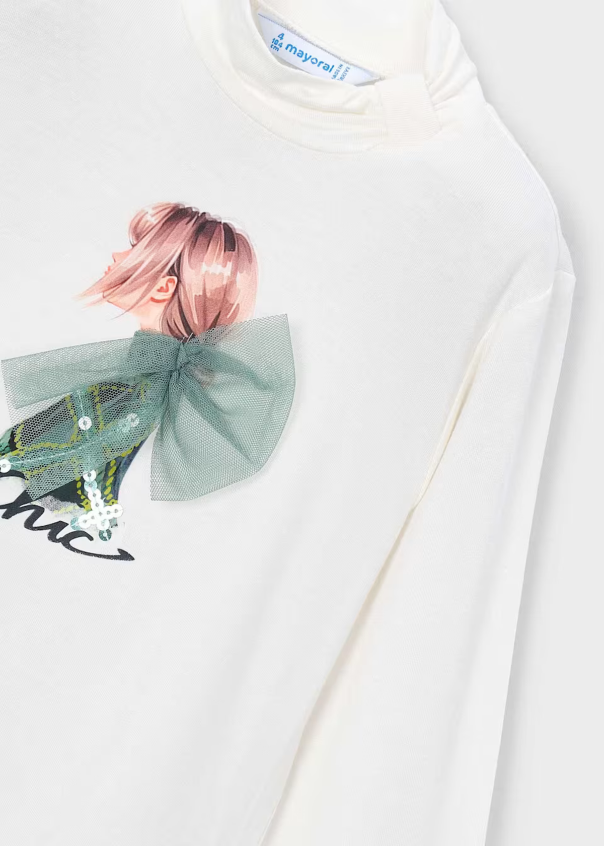 Camiseta Semicisne Chic Crudo