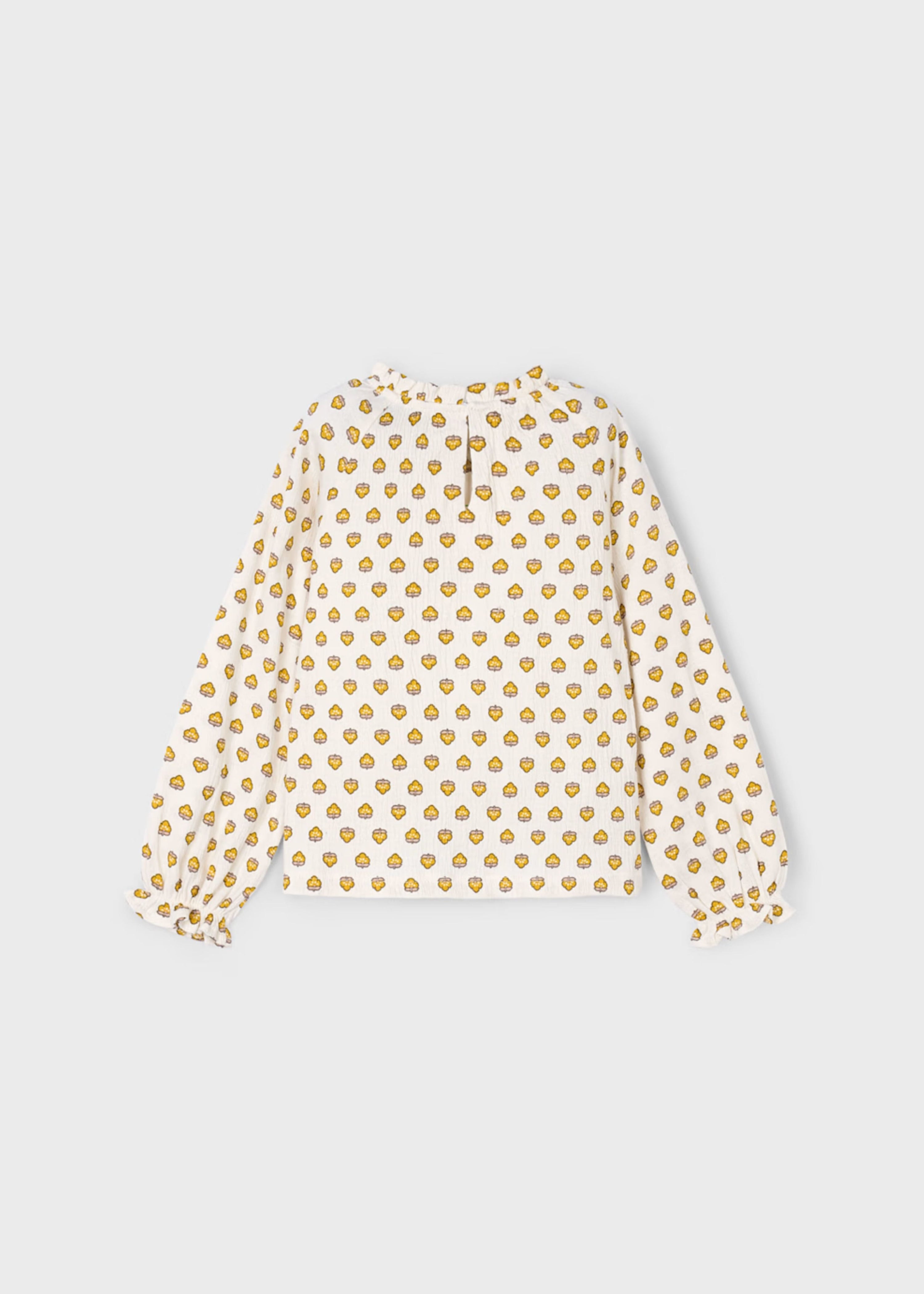 Camiseta Punto Bambula Mostaza