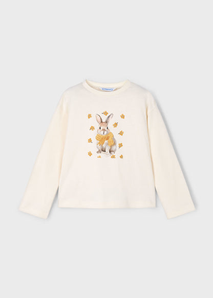 Camiseta Bunny Mostaza 100% Cotton