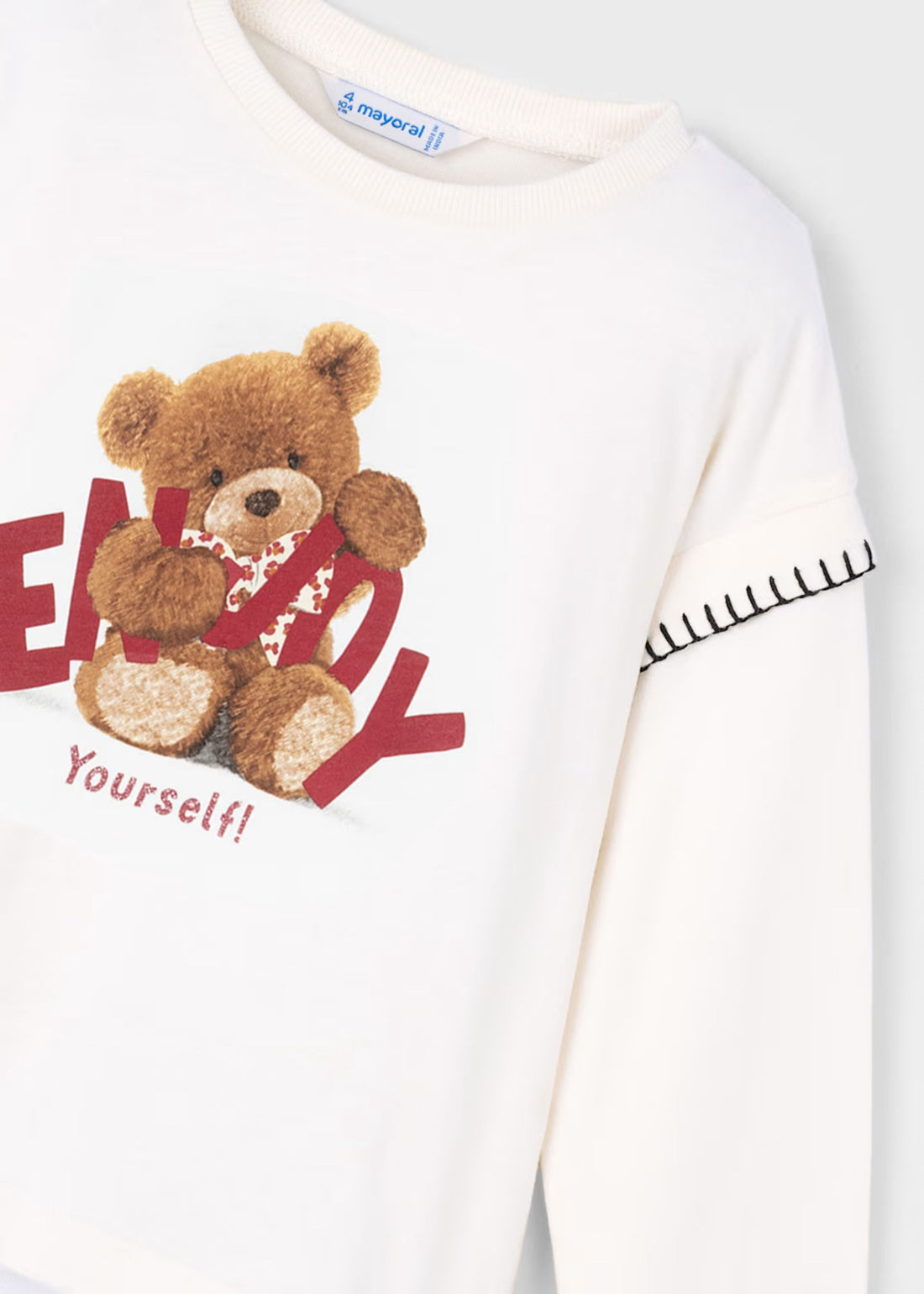 Camiseta Teddy Enjoy 100% Cotton