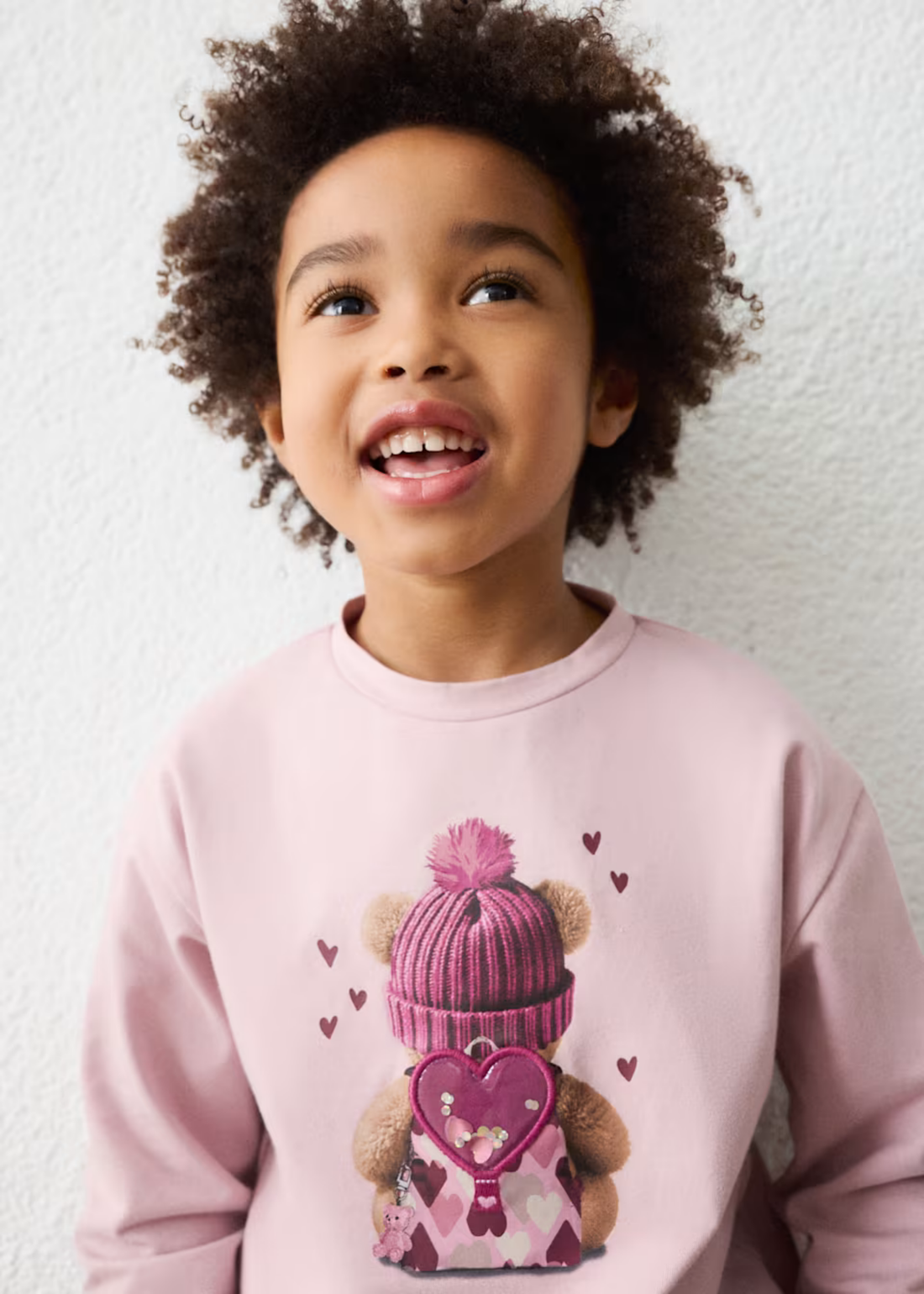 Camiseta Teddy Love Malva