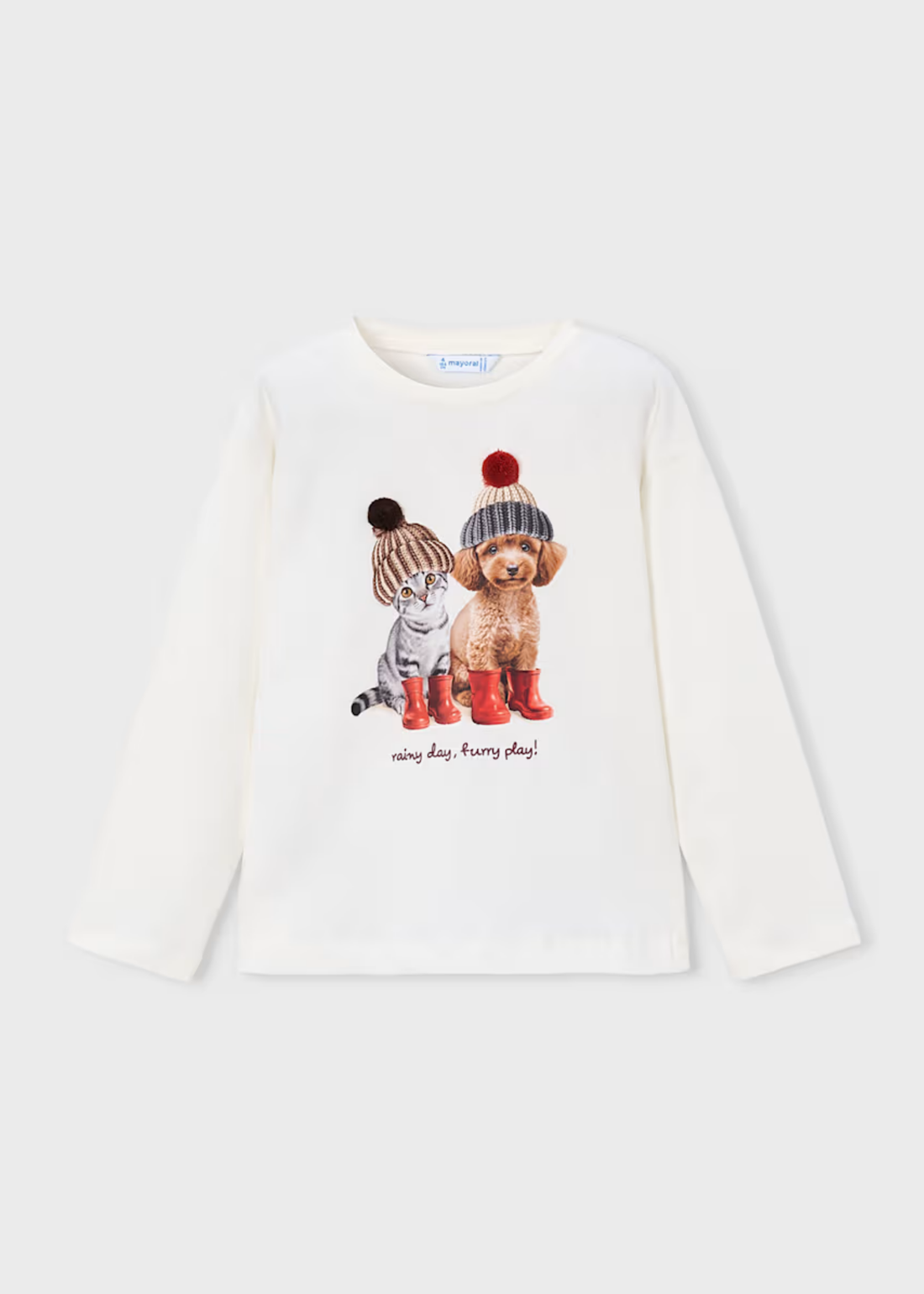 Camiseta Puppy Friends Crudo