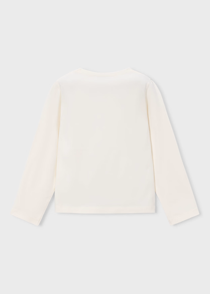 Camiseta Muñeca Lazo Crudo