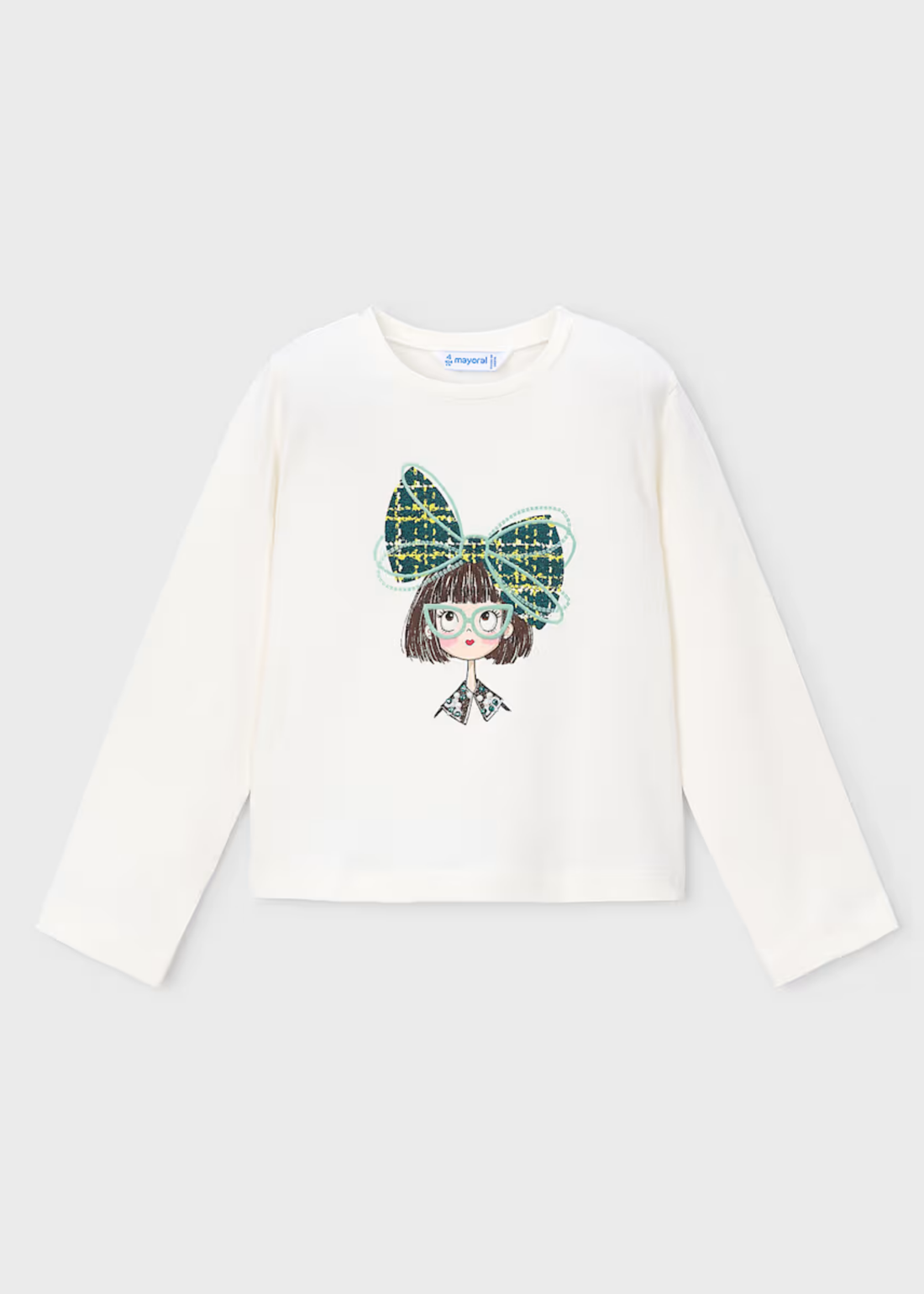 Camiseta Muñeca Lazo Crudo