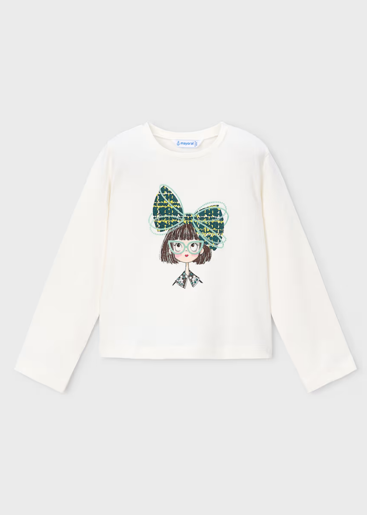 Camiseta Muñeca Lazo Crudo
